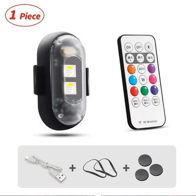 RGB Kolorowe LED Wnętrze samochodu Światła atmosferyczne Micro USB IP67 Bezprzewodowe sterowanie zdalne