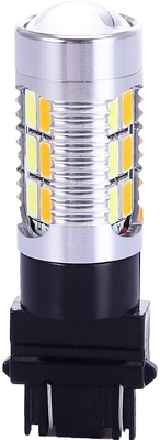 3157 3057 3357 4157 Światła kierunkowskazów LED hamulca Amber Switchback 22 SMD z projektorem