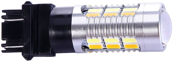 3157 3057 3357 4157 Światła kierunkowskazów LED hamulca Amber Switchback 22 SMD z projektorem
