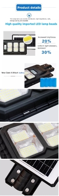 120 Watt Solar Street Light do zewnętrznego światła dziennego 5000K White Flood Endurance IP65 Waterproof